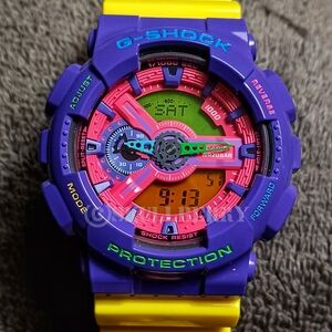 CASIO G-SHOCK GA-110 HYPER COLOR